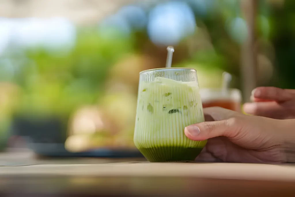 boire du matcha
