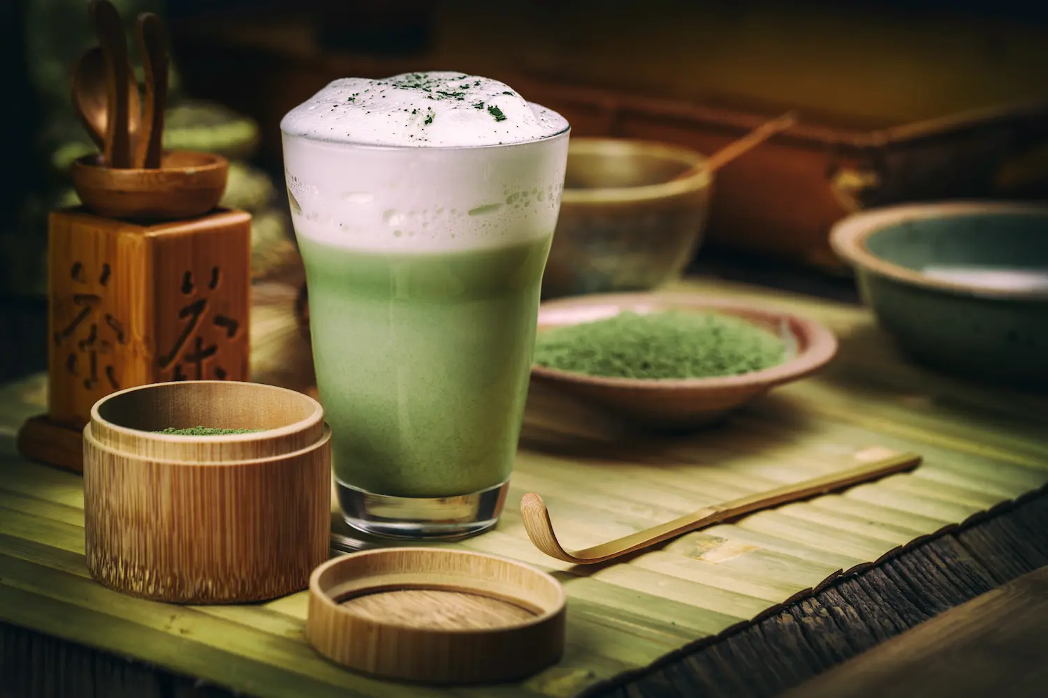 thé matcha le soir
