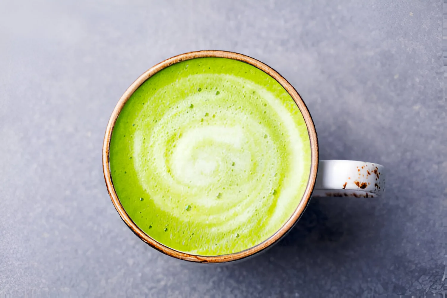 mousse matcha
